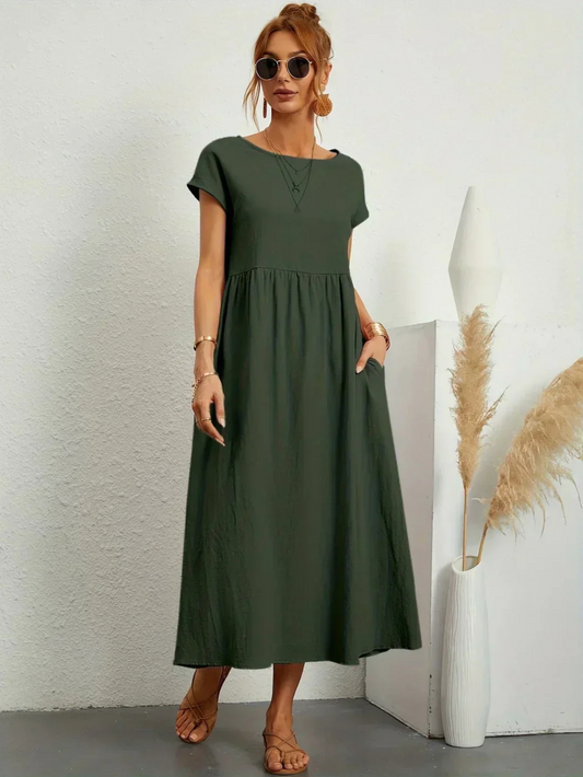 Marianne™ | Elegantti pyöreäkauluksinen mekko